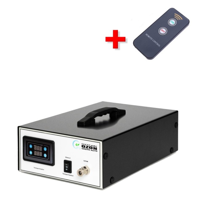 Generator de Ozon AUTO 12V Green cu temporizator electronic  și telecomandă (opțional), 1g ozon/ h